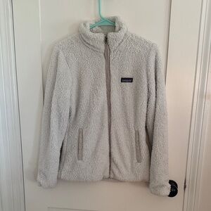 Patagonia Off-White Fleece Jacket